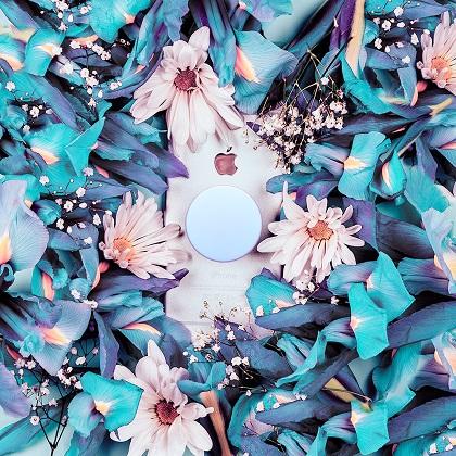 POPSOCKETS Color Chrome Mermaid White