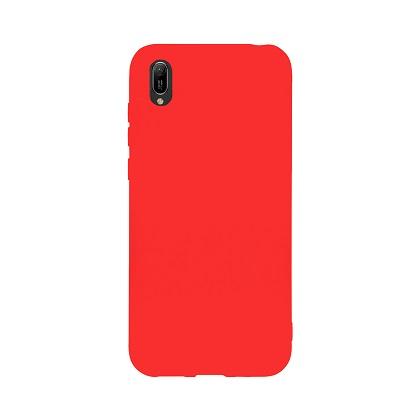 thiki Silky Matte COSY gia to HUAWEI Y5 (2019) kokkini