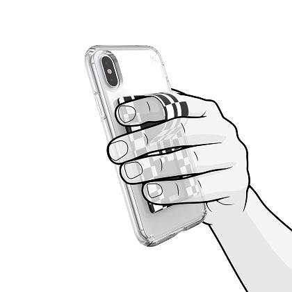 basi sthrikshs kai labh SPECK GrapTab gia Smartphones Checkered Illusion