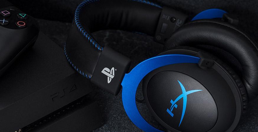HyperX PS4 gaming headset Cloud
