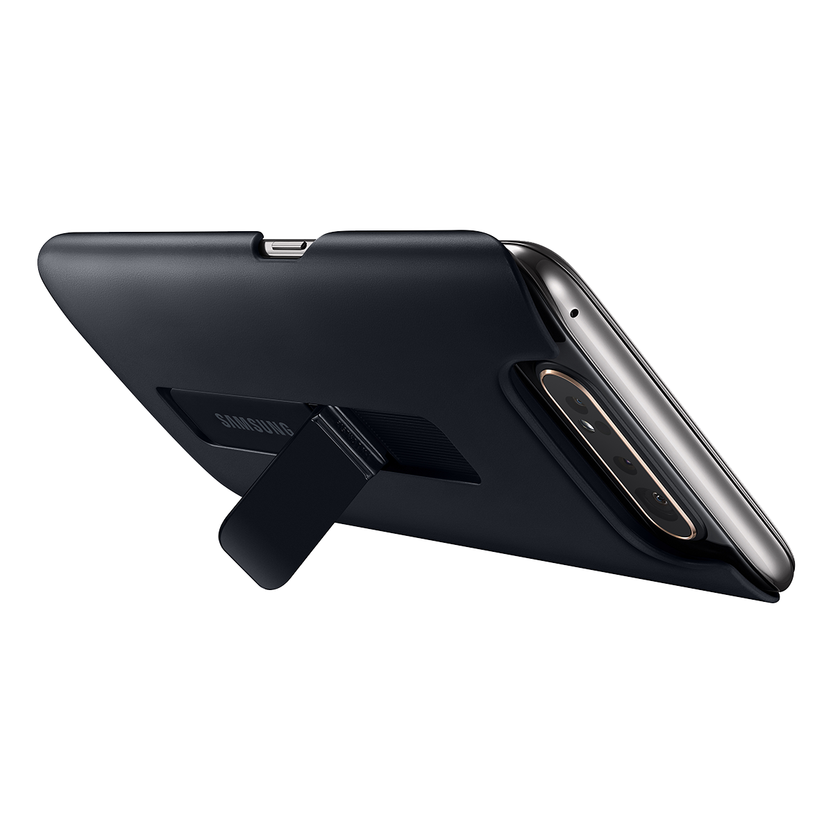 Θήκη Standing Cover SAMSUNG Galaxy A80 Μαύρη