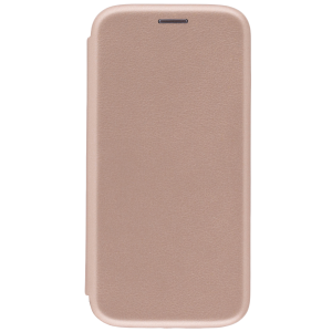 Δερμάτινη θήκη SENSO Stand Book Oval για το XIAOMI Redmi 7 Χρυσαφί