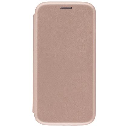 dermatini thiki SENSO Stand Book Oval gia to XIAOMI Redmi 7 xrysafi