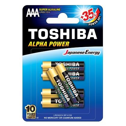 TOSHIBA  Alpha Power LR06 AAA 