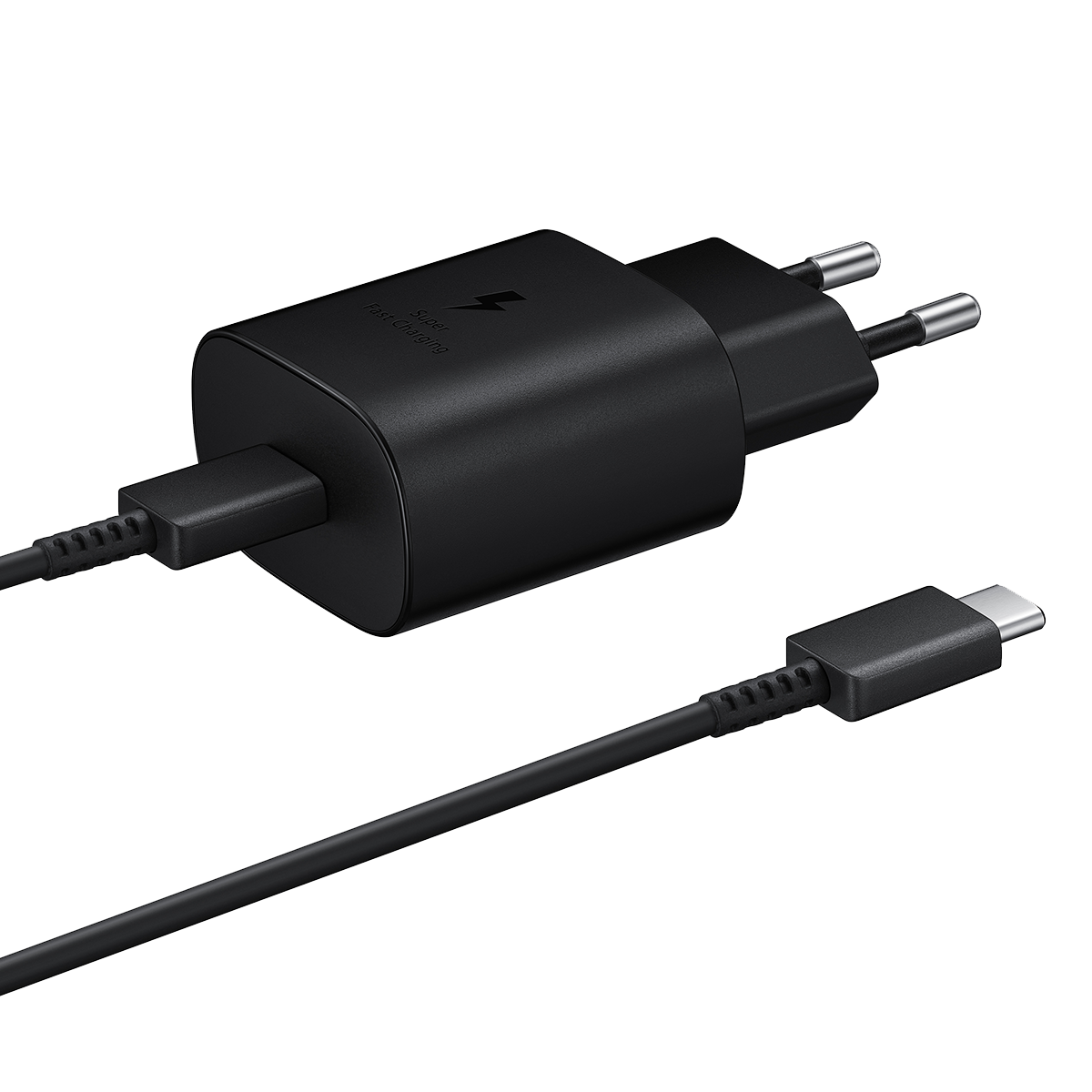 Φορτιστής ταξιδίου SAMSUNG 25W + καλώδιο USB Type-C σε Type-C