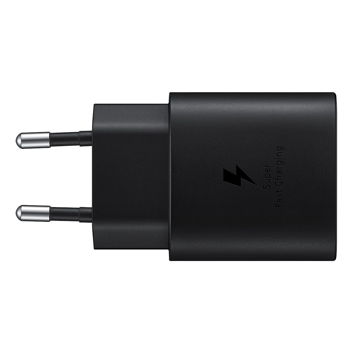 Φορτιστής ταξιδίου SAMSUNG 25W + καλώδιο USB Type-C σε Type-C Μαύρο - 2