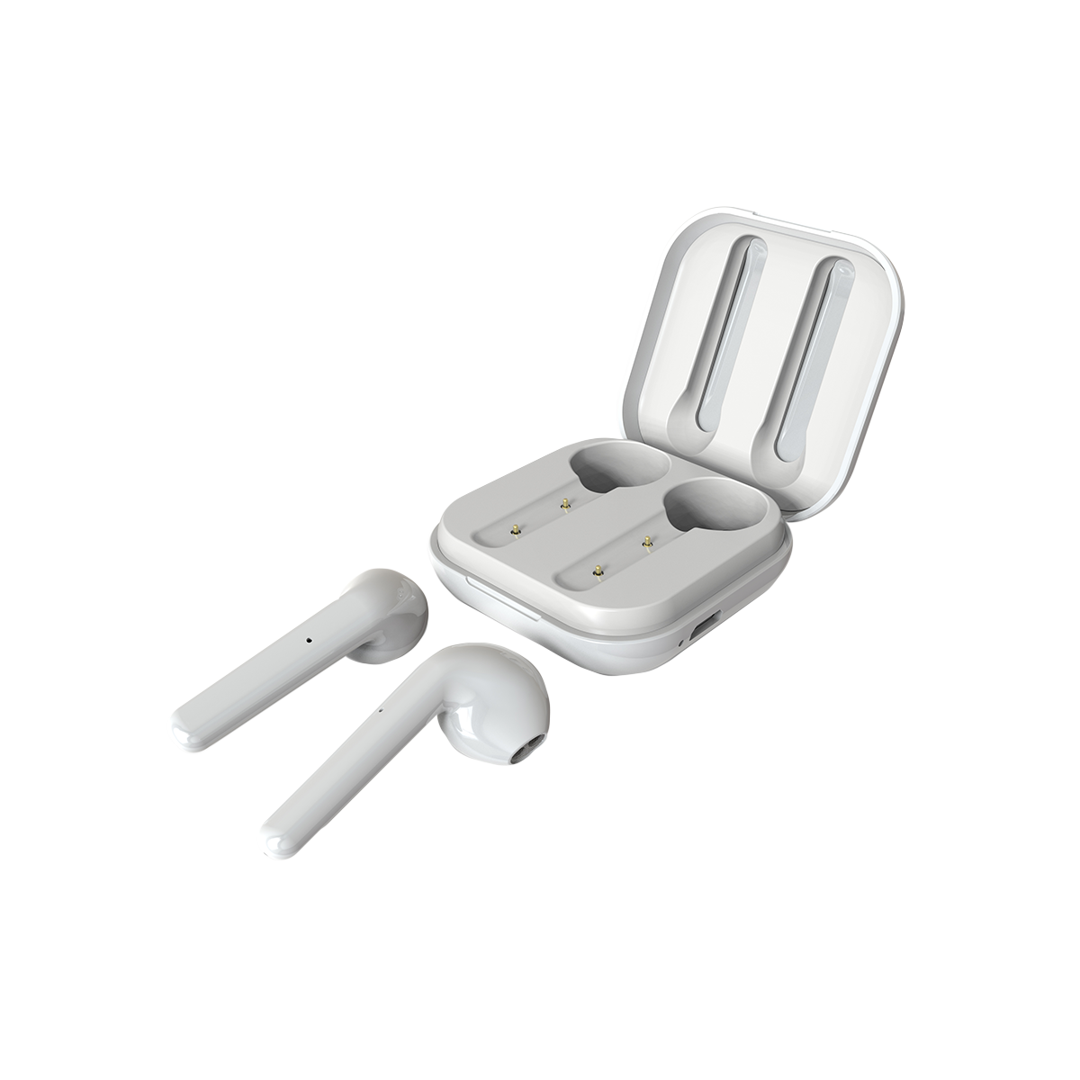Ασύρματα ακουστικά PURO Slim Pods Λευκά - 2