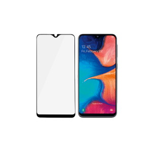 Γυαλί προστασίας οθόνης με πλαίσιο PANZERGLASS Case Friendly για το SAMSUNG Galaxy A20e