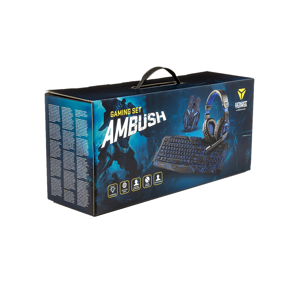 YENKEE gaming set Ambush + mouse pad