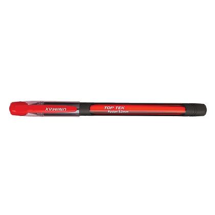 Pen TopTek Fusion UNIMAX 1mm (12 Pieces) red