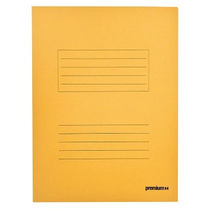 PREMIUM Extra Manila Folder 25x35cm (50 Pieces) yellow