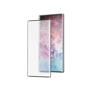 Γυαλί προστασίας οθόνης 3D με πλαίσιο CELLY για το SAMSUNG Galaxy Note10
