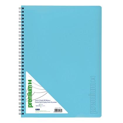 double spiral book A4 PREMIUM 60 pockets