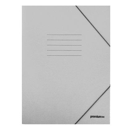 PREMIUM 25x35 cm (10 Pcs) Rubber Folder gray