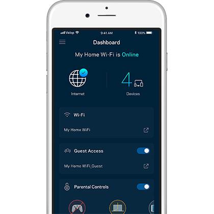 LINKSYS Velop Mesh Wi-Fi System Tri-Band AC6600 3-Pack