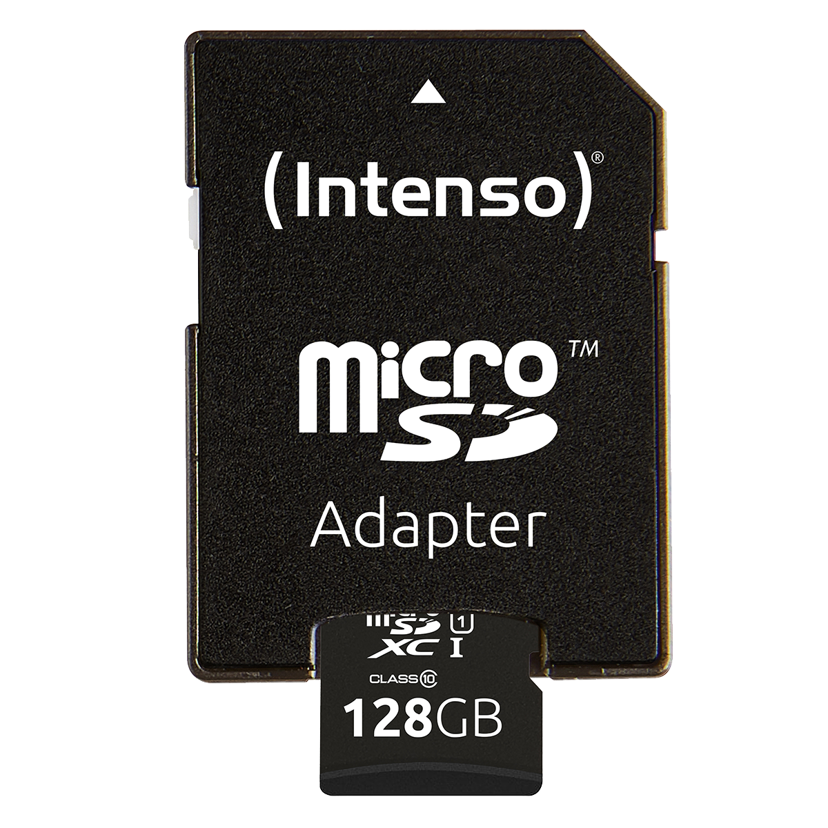 INTENSO κάρτα μνήμης Micro SDXC UHS-I Premium 128GB με αντάπτορα - 2