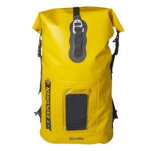 Σακίδιο CELLY Explorer 20 λίτρων με ενσωματωμένη θήκη για Smartphone έως 6.5'' Κίτρινο