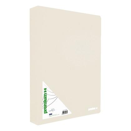 Transparent D 2 PREMIUM A4 binder with 4cm back