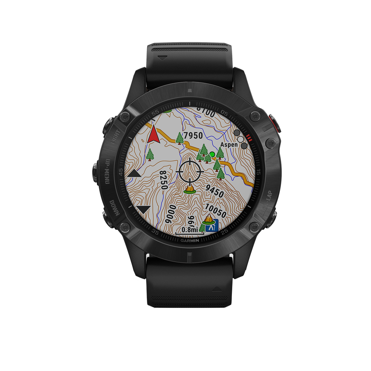 GARMIN Smartwatch fenix 6 Pro Μαύρο