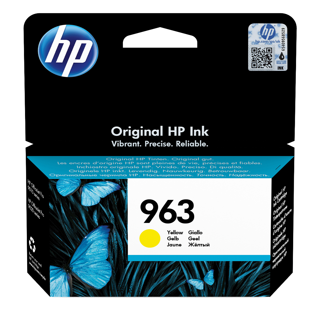 HP δοχείο μελάνης 963 Κίτρινο Instant Ink - 2