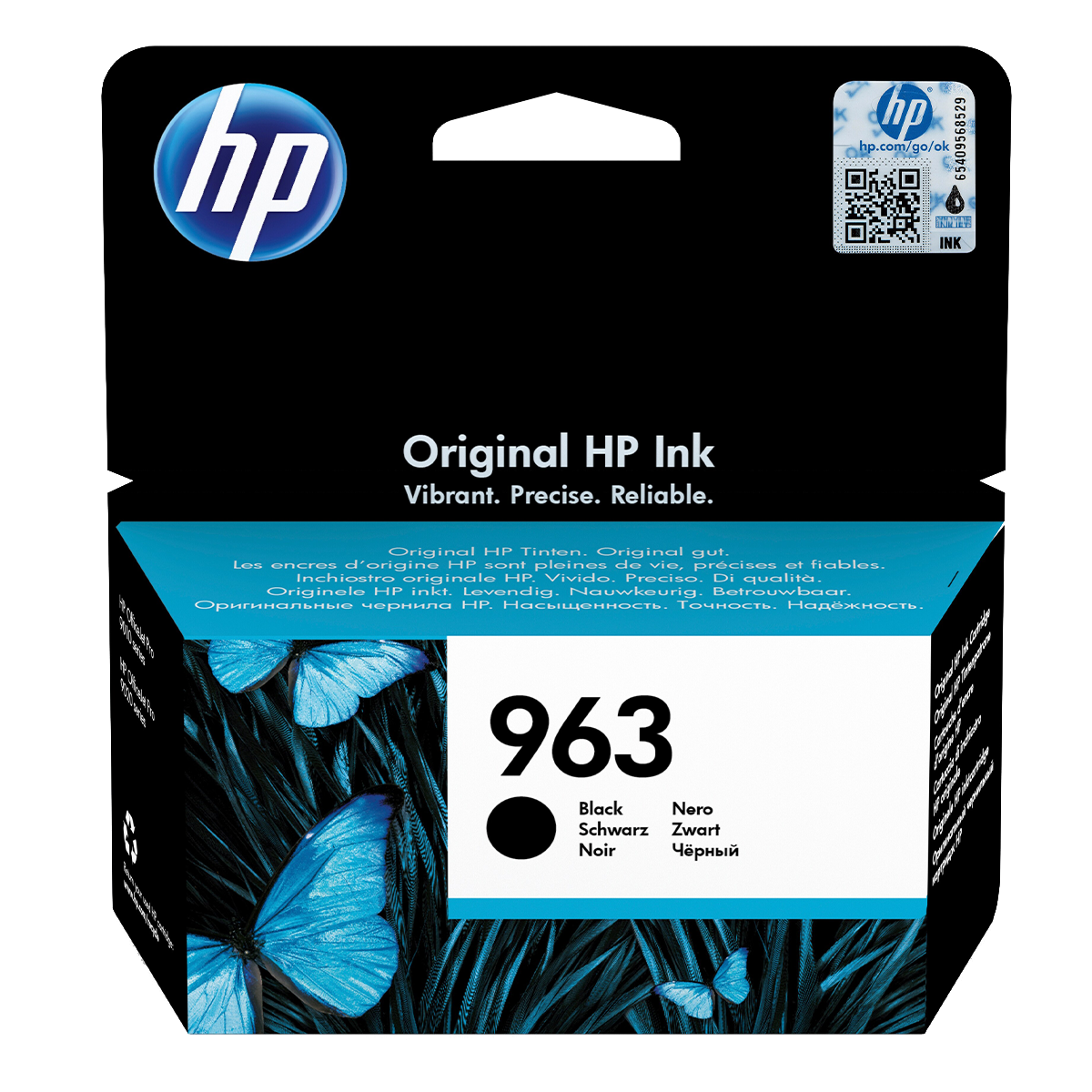 HP δοχείο μελάνης 963 Μαύρο - 2