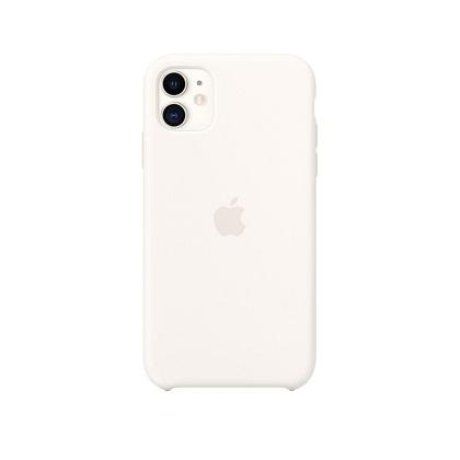 silicon case APPLE iPhone 11 white