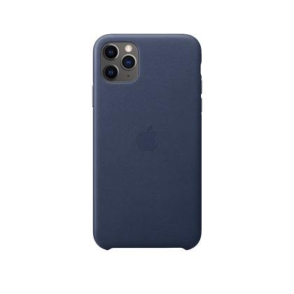 leather case APPLE iPhone 11 Pro Max blue