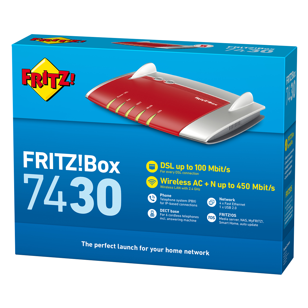 AVM modem/ router FRITZ!Box 7430 - 2