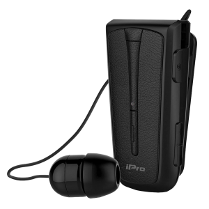 Bluetooth ακουστικό iPro RH219s Retractable Μαύρο