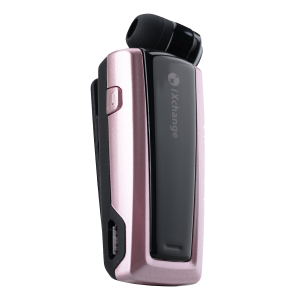 Bluetooth ακουστικό iXCHANGE UA24ST Retractable Ροζ Χρυσαφί