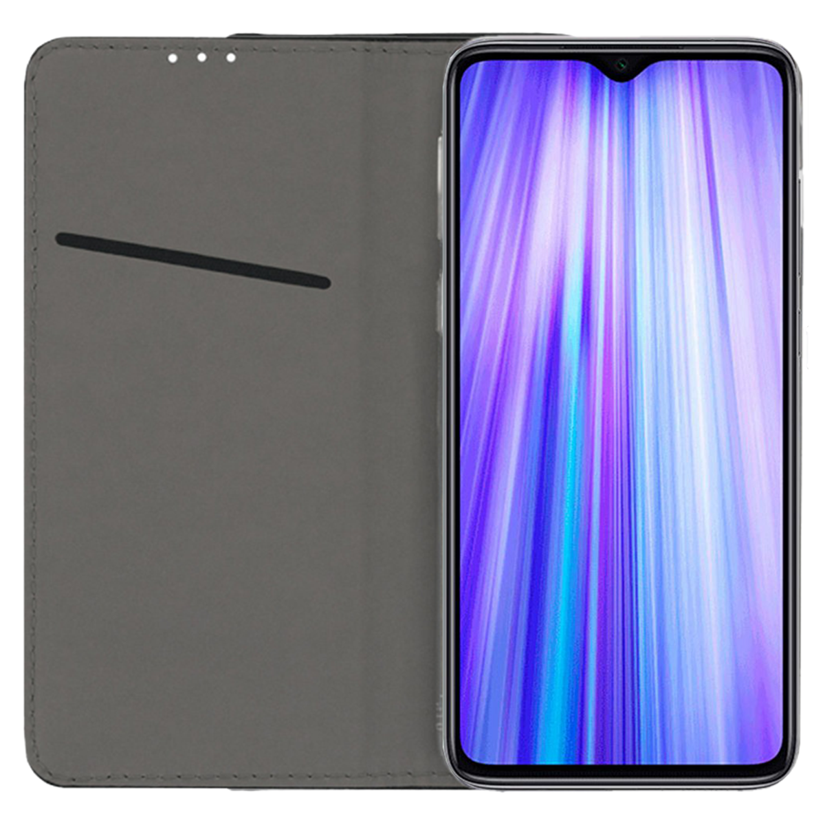 Θήκη Magnet Book SENSO για το XIAOMI Redmi Note 8 Μαύρη - 2
