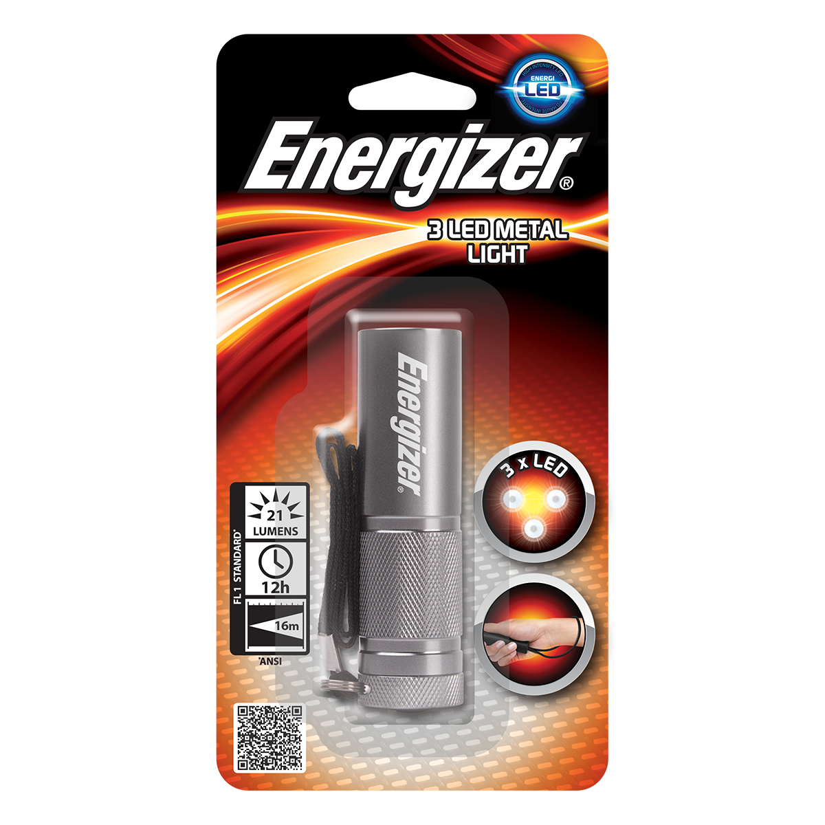 ENERGIZER φακός Metal Light