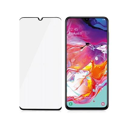  Screen protection glass with PANZERGLASS Case Friendly frame for the SAMSUNG Galaxy A70