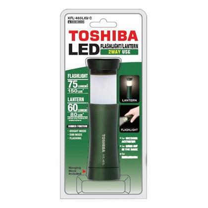 TOSHIBA LED 2-way Flash & Lantern KFL-403L