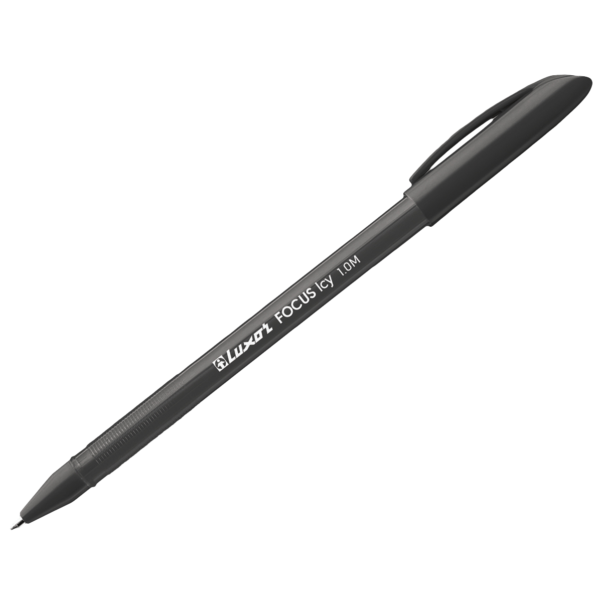 Στυλό διαρκείας LUXOR focus icy 1mm (50 Tεμάχια) Μαύρο