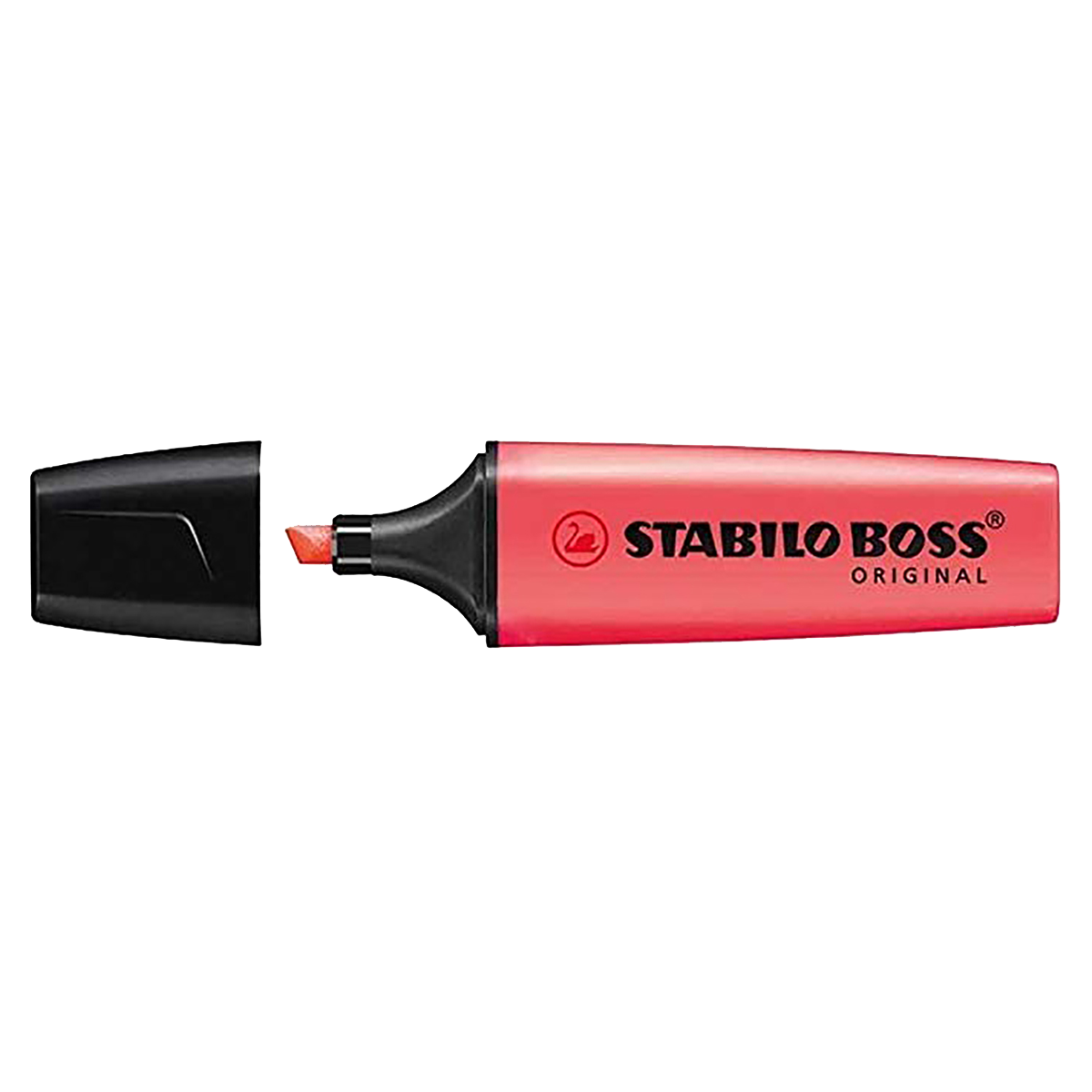 Μαρκαδόρος υπογράμμισης STABILO Boss (10 τεμάχια) Κόκκινο