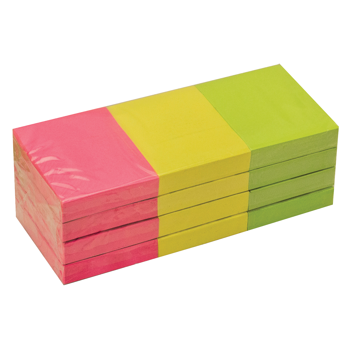 Χαρτάκια σημειώσεων Sticky Neon 38x51mm (12 σετ)