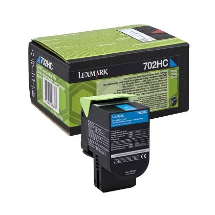 LEXMARK Toner 70C2HC0 cyan
