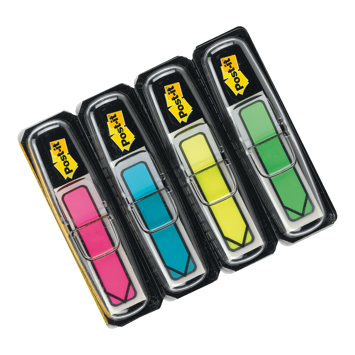 Σελιδοδείκτες POST IT μικρά βέλη 1/2'' 684-ARR4 σε πλαστική βάση (4x24 Τεμάχια)