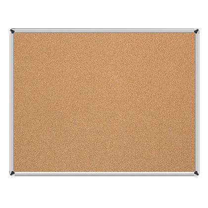Cork board with aluminum frame 100x150 cm