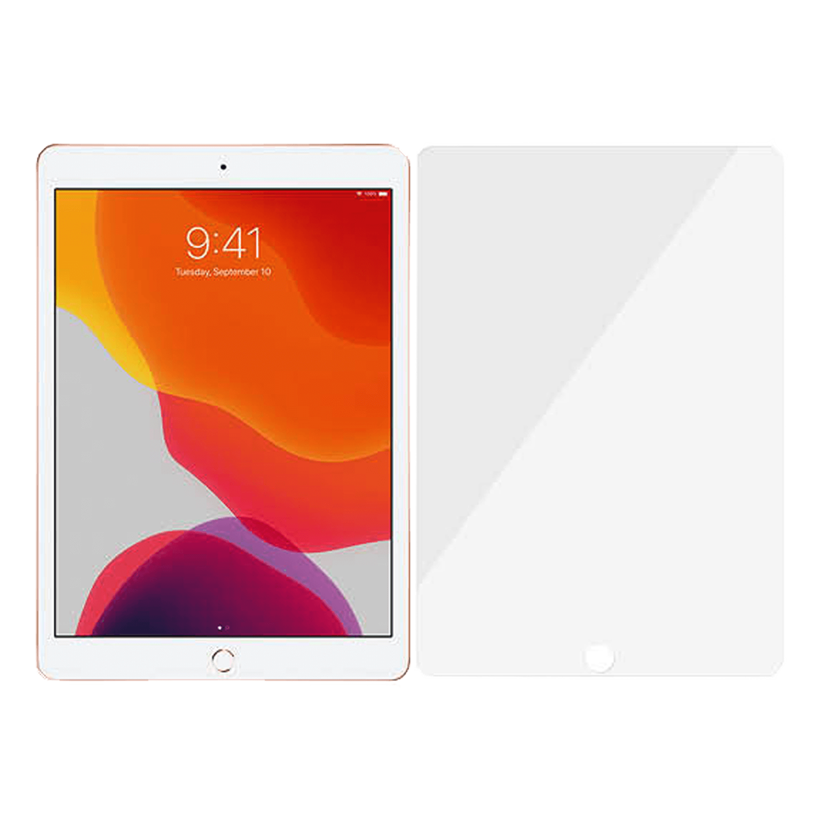 Γυαλί Προστασίας Οθόνης με Πλαίσιο PANZERGLASS Case Friendly Antibacterial για APPLE iPad 9th Gen 10.2''