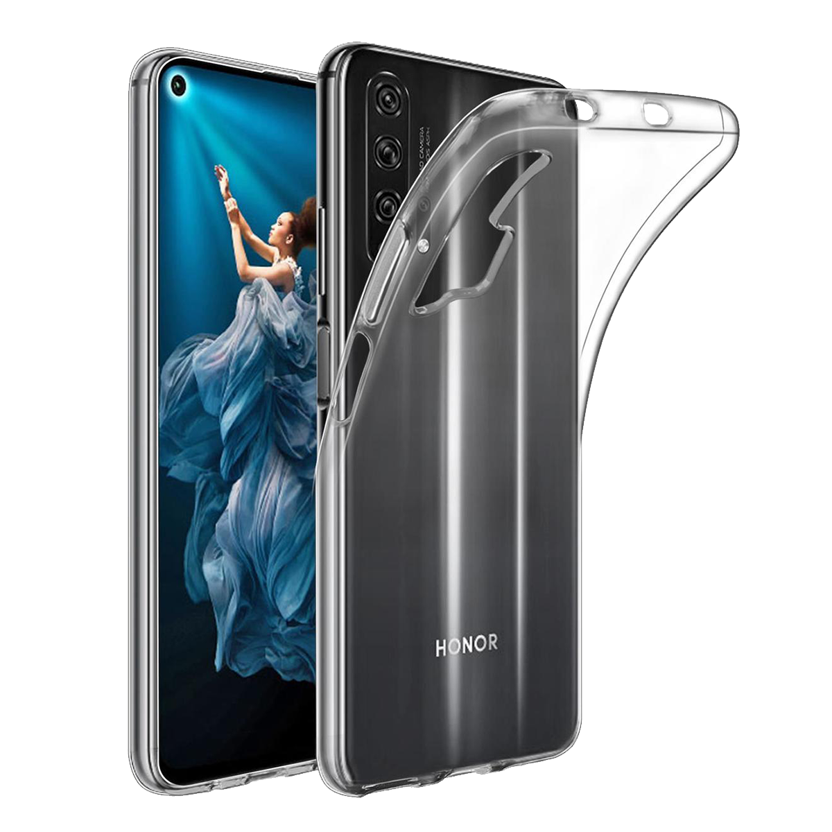 Διάφανη θήκη SENSO για τα HUAWEI Nova 5T/ HONOR 20