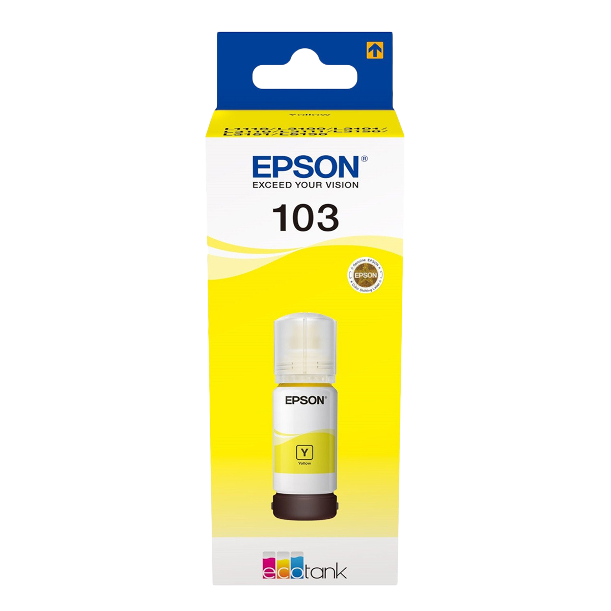 EPSON φιαλίδιο μελάνης 103 Κίτρινο