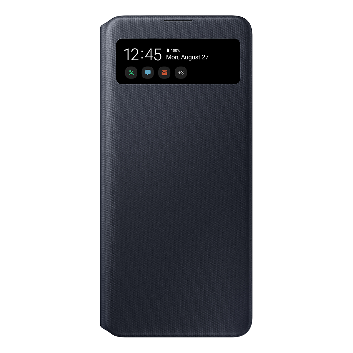Θήκη S View Wallet SAMSUNG Galaxy A71 Μαύρη