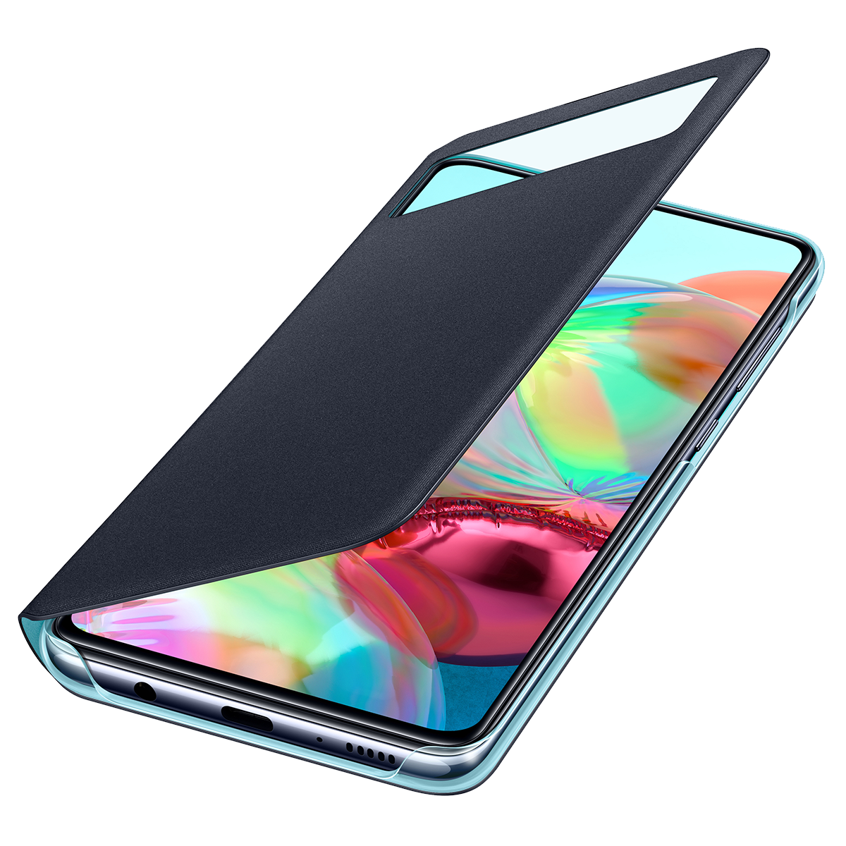 Θήκη S View Wallet SAMSUNG Galaxy A71 Μαύρη - 3