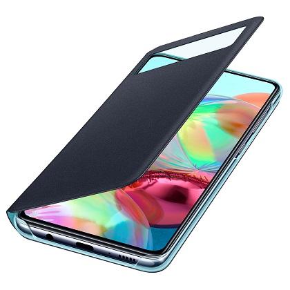 case S View Wallet SAMSUNG Galaxy A71 black