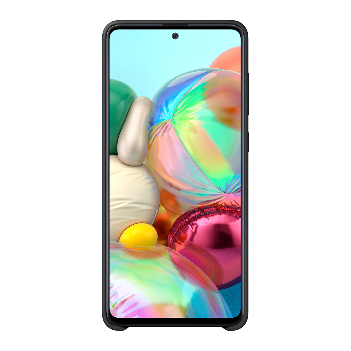 Θήκη σιλικόνης SAMSUNG Galaxy A51 Μαύρη - 2