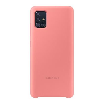 silicone case SAMSUNG Galaxy A51 pink