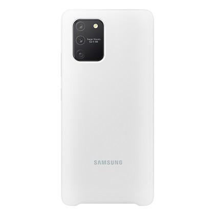 silicone case SAMSUNG Galaxy S10 Lite white