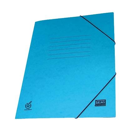  Folder with Prespan rubber SKAG (5 Pieces) Light Blue